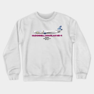 McDonnell Douglas MD-11 - Finnair "Moomins ver.2" Crewneck Sweatshirt